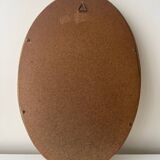 Small oval mirror