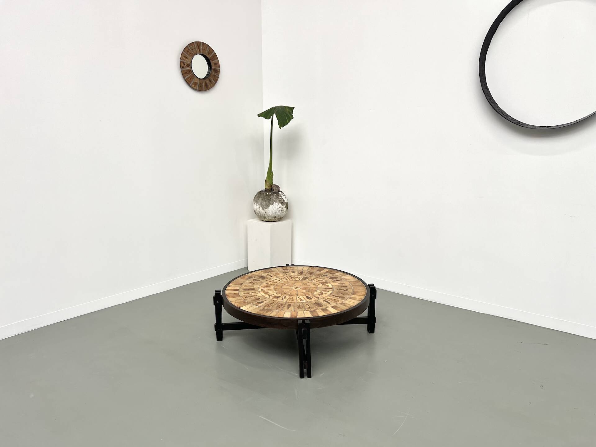 "Les Herbiers" coffee table by Roger Capron