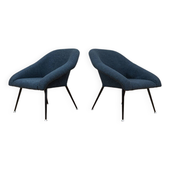 Paire de fauteuils club Köln1 par VEB Sitzmöbelwerke, Allemagne, années 1970