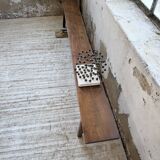 Oak farm bench 250cm