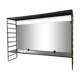 Etagère string métal, avec miroir, 1960