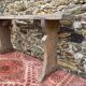 Ancien banc de bistrot 99cm