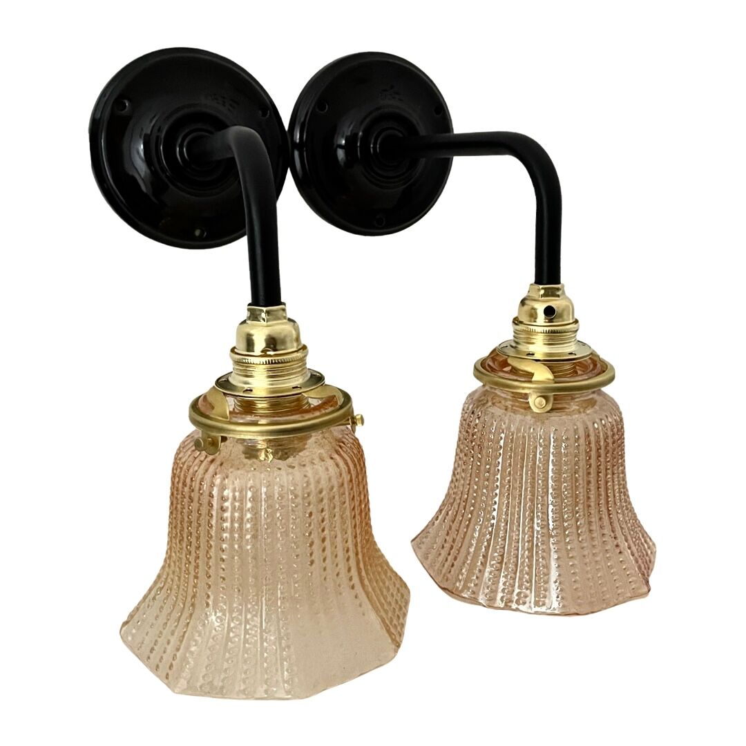 Pair of vintage wall lights