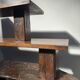 Vintage Brazilian folk art handmade wall cabinet in Cumaru wood, 1960s