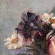 Nature morte à l'huile sur toile "le bouquet de roses" 1930, tableau ancien