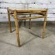 Pair of bamboo dining table with formica top
