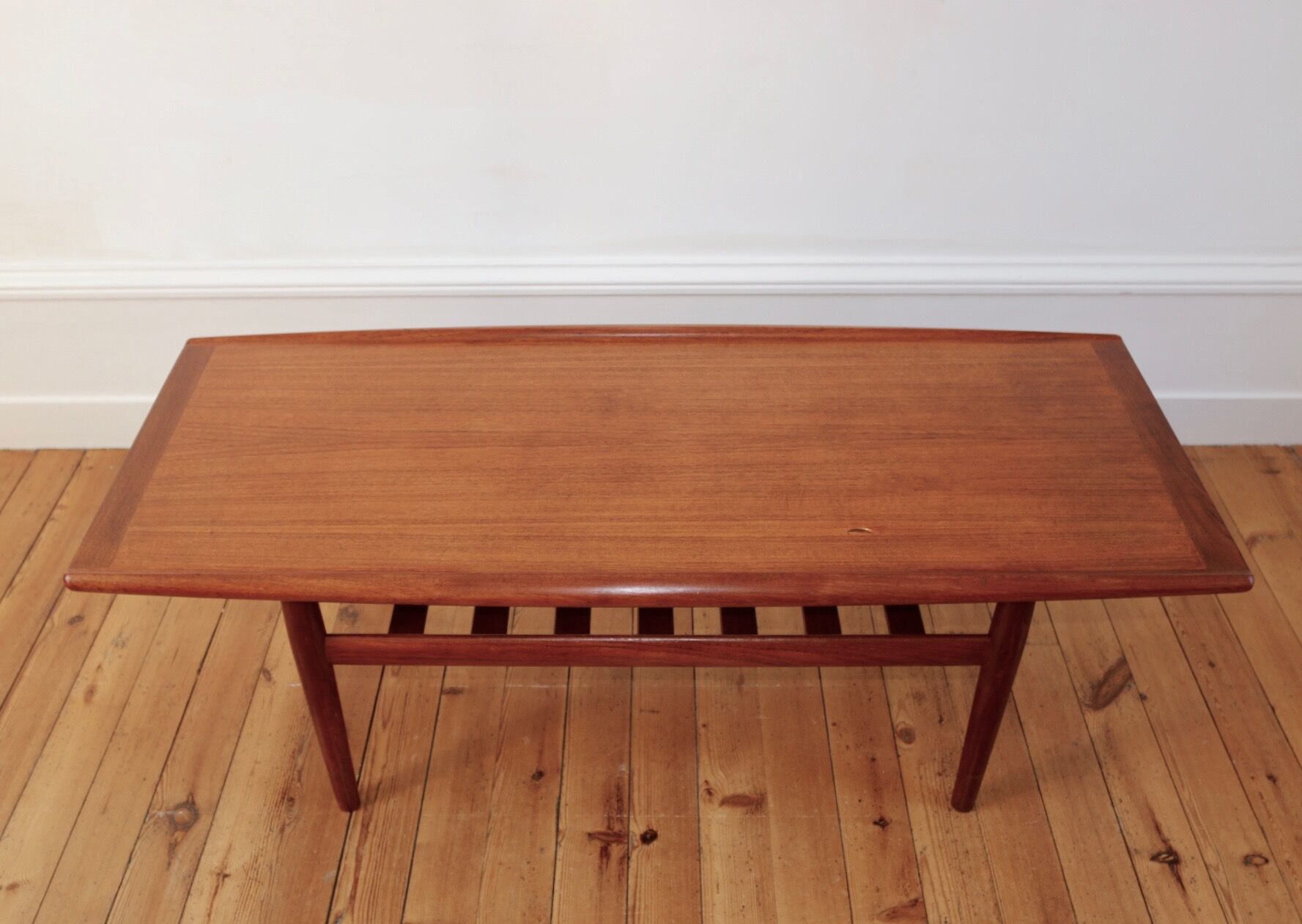 Scandinavian teak coffee table Grete Jalk 60