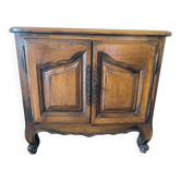 Meuble bas ancien 2 portes en bois