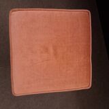 Metal stool with fabric seat