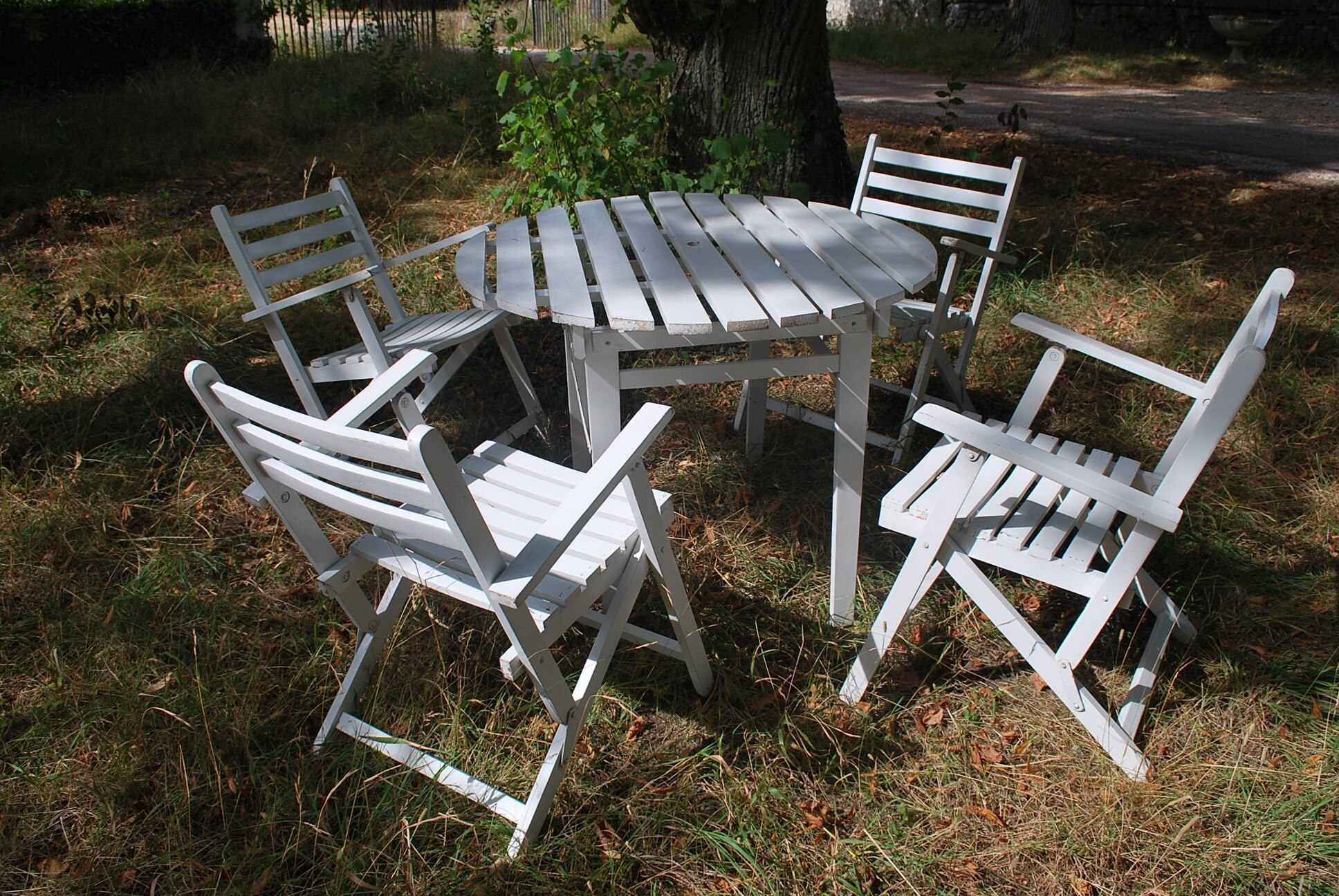 Vintage garden furniture