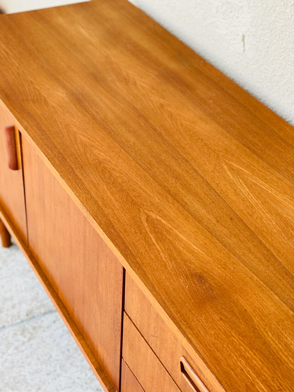 Scandinavian teak row