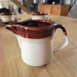 Service à café en grès vernissé