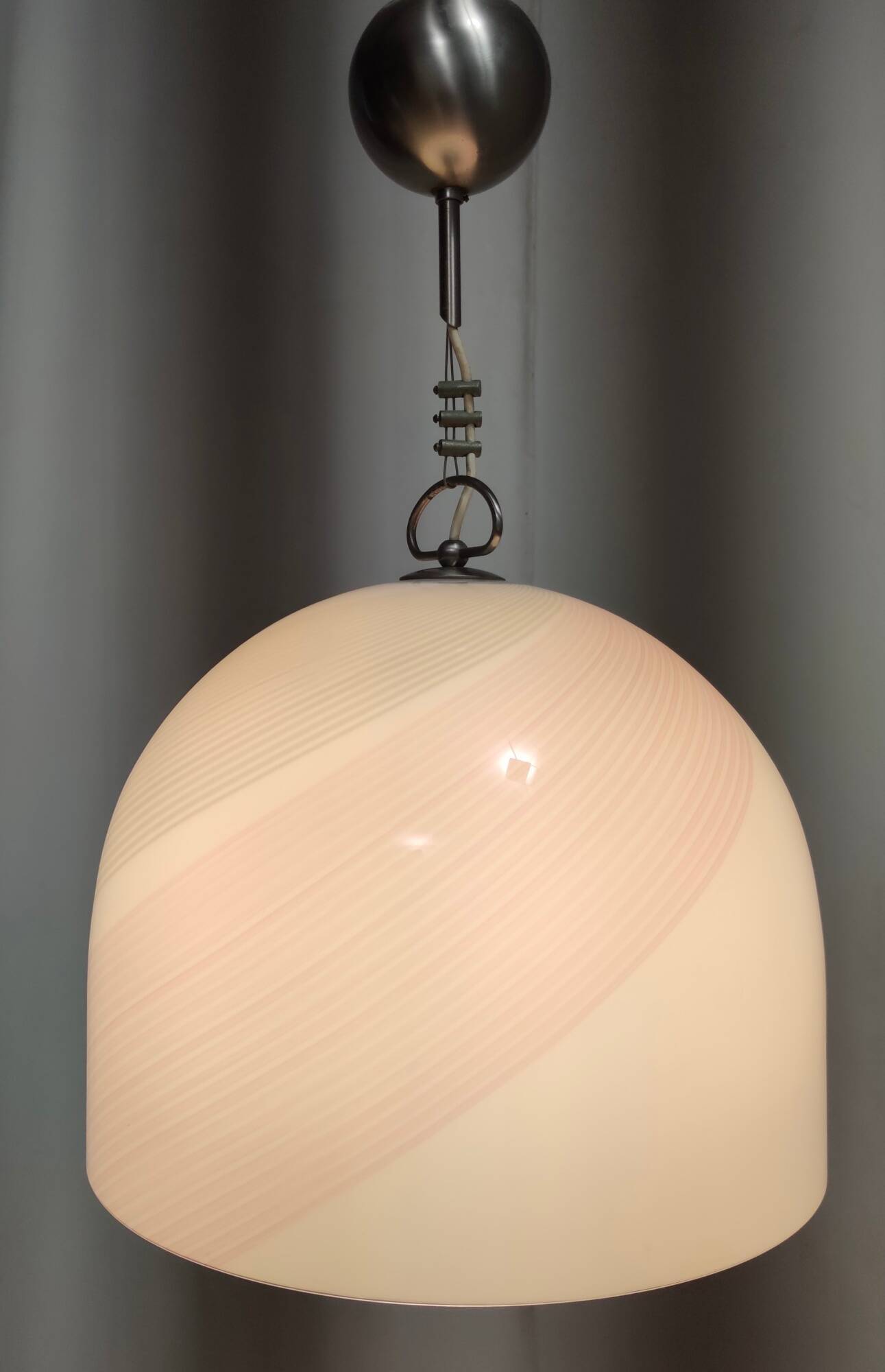 Bell-Shaped Murano Glass Pendant by Lino Tagliapietra for La Murrina