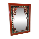 Large art nouveau style mirror