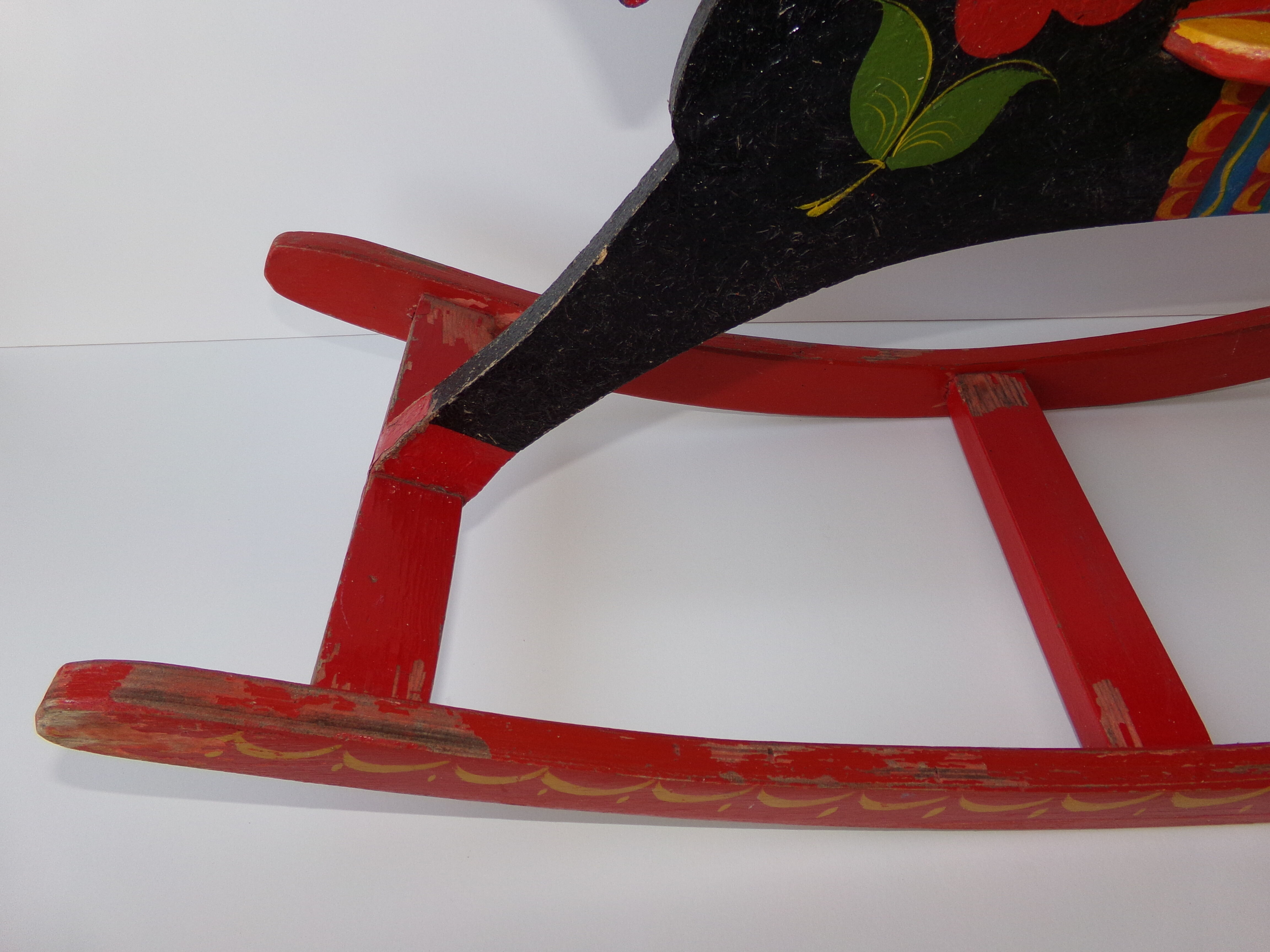 Horse rocking Russian