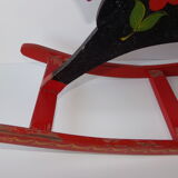 Horse rocking Russian