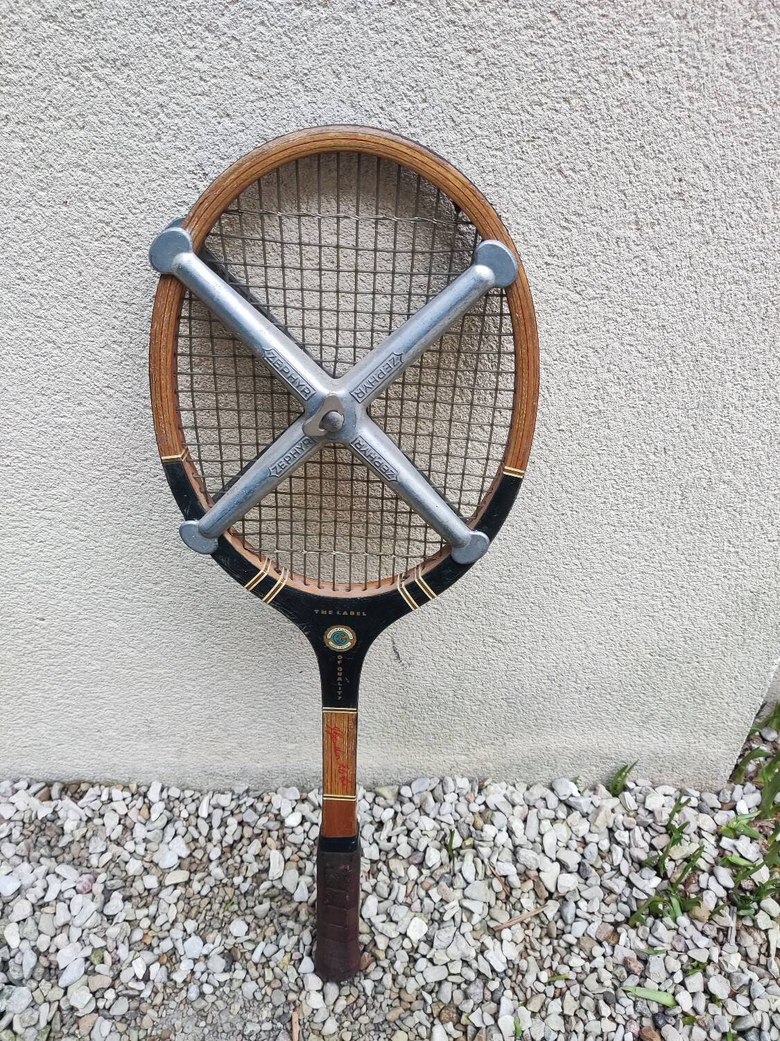 Raquette de tennis vintage
