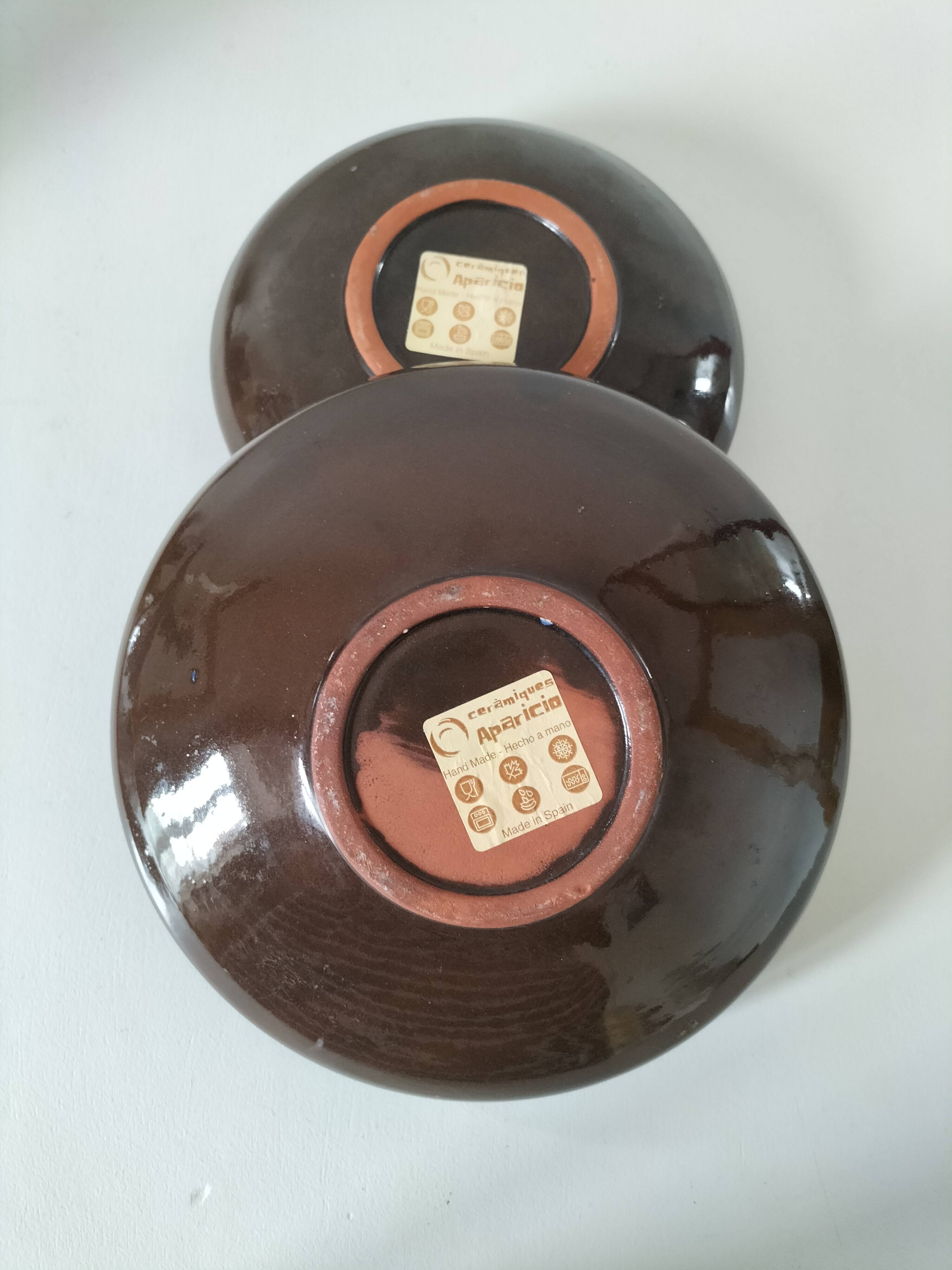 Duo de coupelles artisanales  - fait main, aparicio, espagne