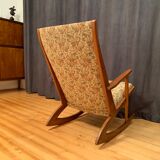 Model 97 rocking chair by Holger Georg Jensen, Tønder Møbelværk, Denmark, 1950s