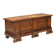 Baroque antique chest in carved walnut, Italy, 18th century.