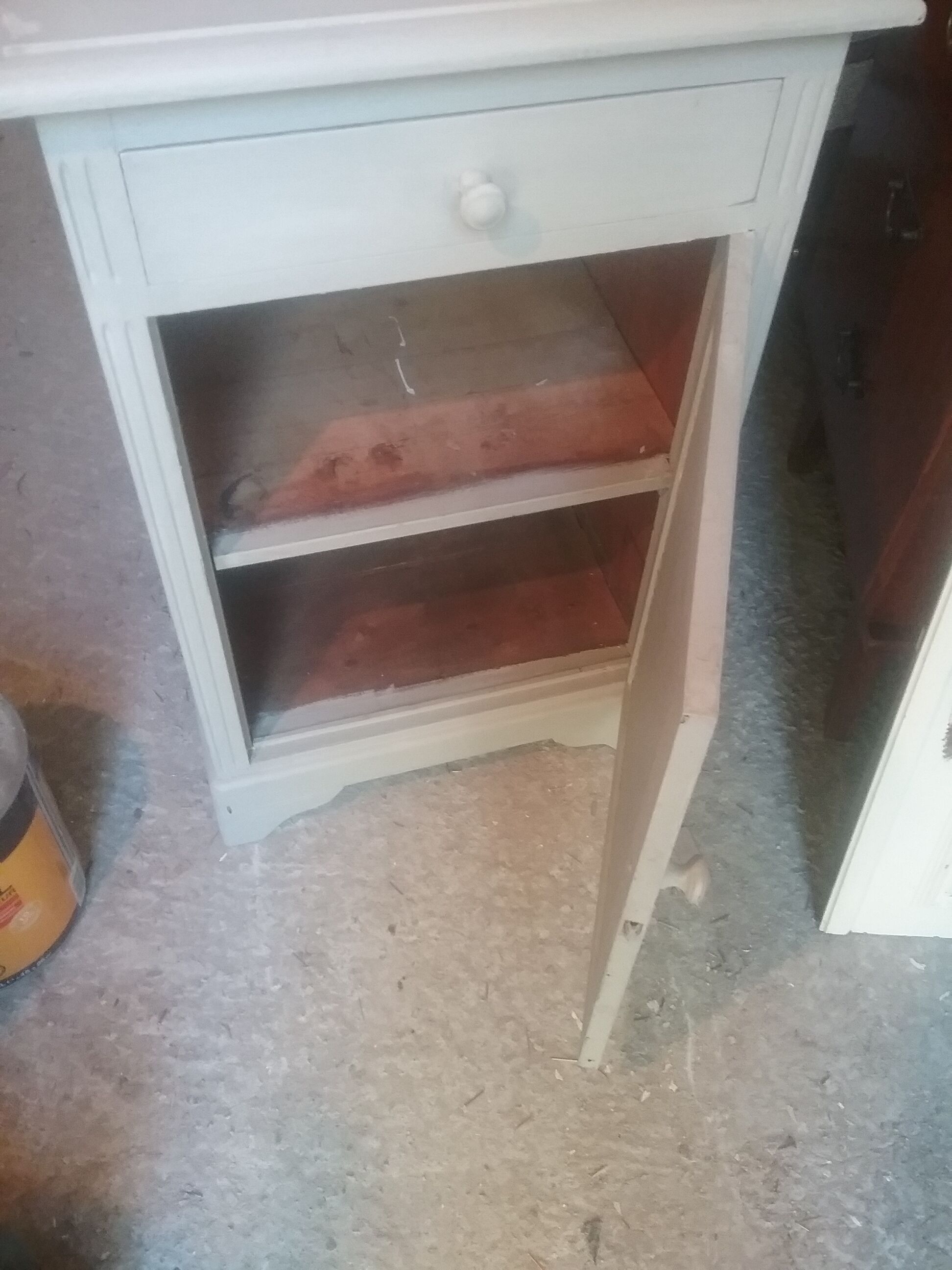 Painted buffet