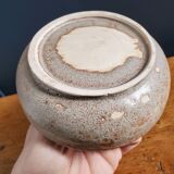 Ceramic cellar rat candle holder