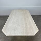 Table basse travertin