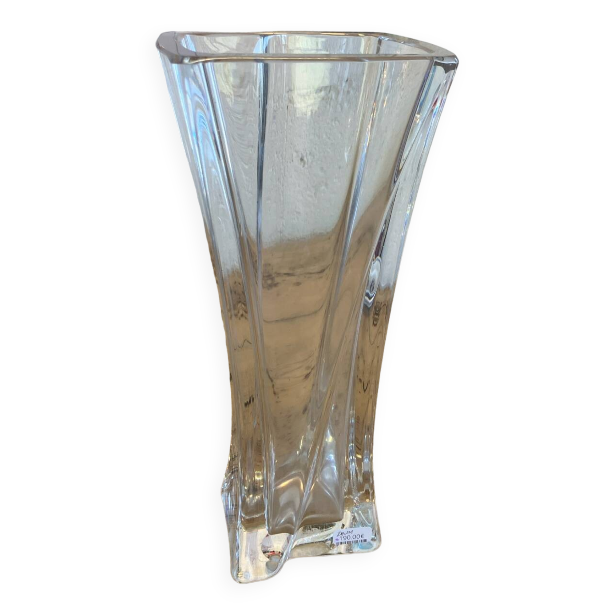 Large Vase Signed Daum France