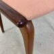 4x Alfred Christensen for Slagelse Møbelvaerk 'Boomerang' Dining Chairs