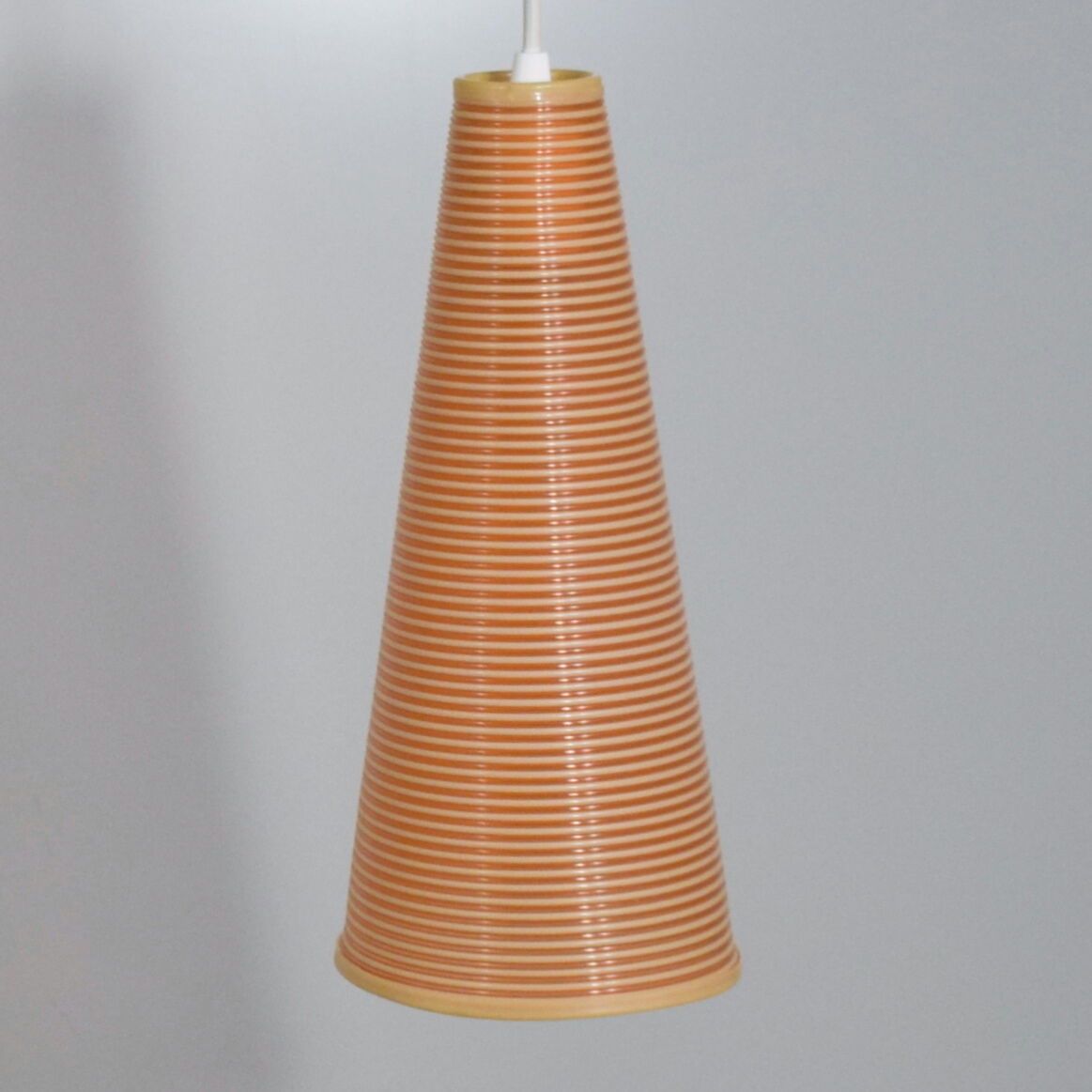 Lot de 3 suspensions Rhodoid Rotaflex, 1950