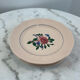 Set of four flat plates Sarreguemines Vosges