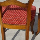 Restored Louis Philippe chairs, set of 2
