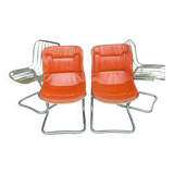 Chrome chair Gastone Rinaldi