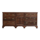 Buffet anglais en chêne antique du XVIIIe siècle / Commode anglaise basse