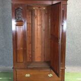 Mahogany english wardrobe