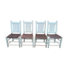 Series of 4 Canadian chairs