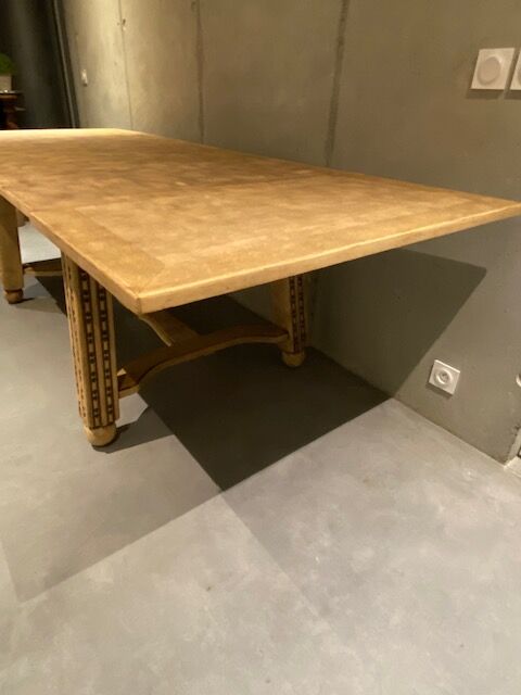 Firm table sanded extensions 260 cm