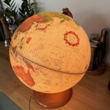Vintage Illuminated Globe