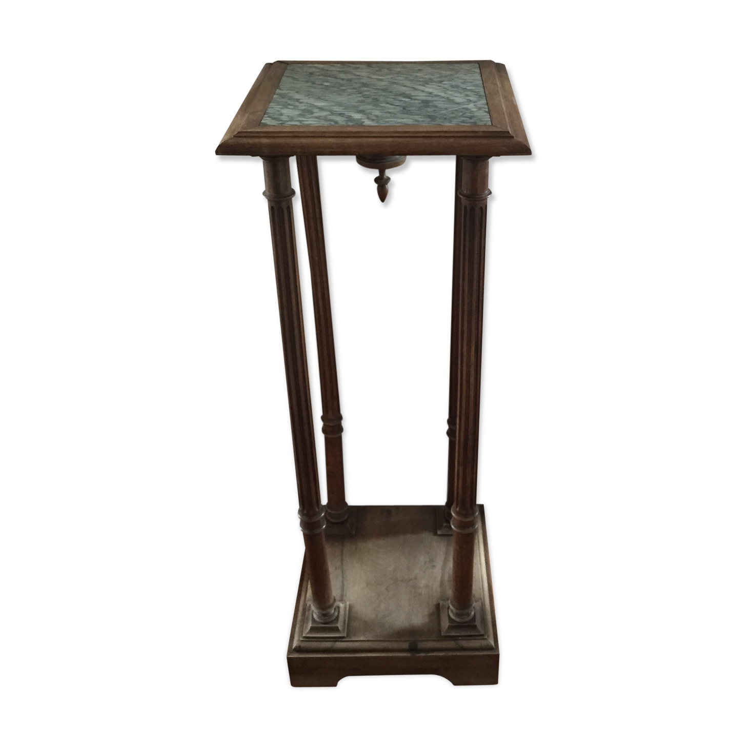 Old pedestal wooden