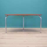 Teak half round table, Danish design, 1970s, manufacturer: Bent Krogh