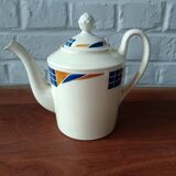 Rare! Complete Badonvillers vintage coffee set from the 1950s, Congo motif
