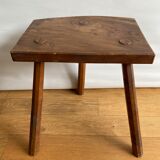 Wooden tripod stool