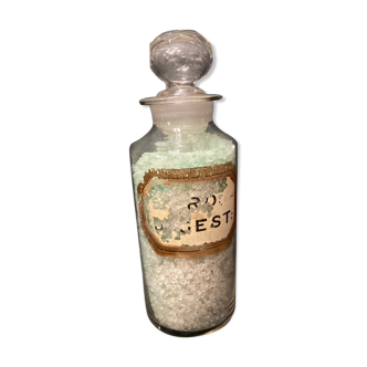 Vintage bottle bath salt XXth