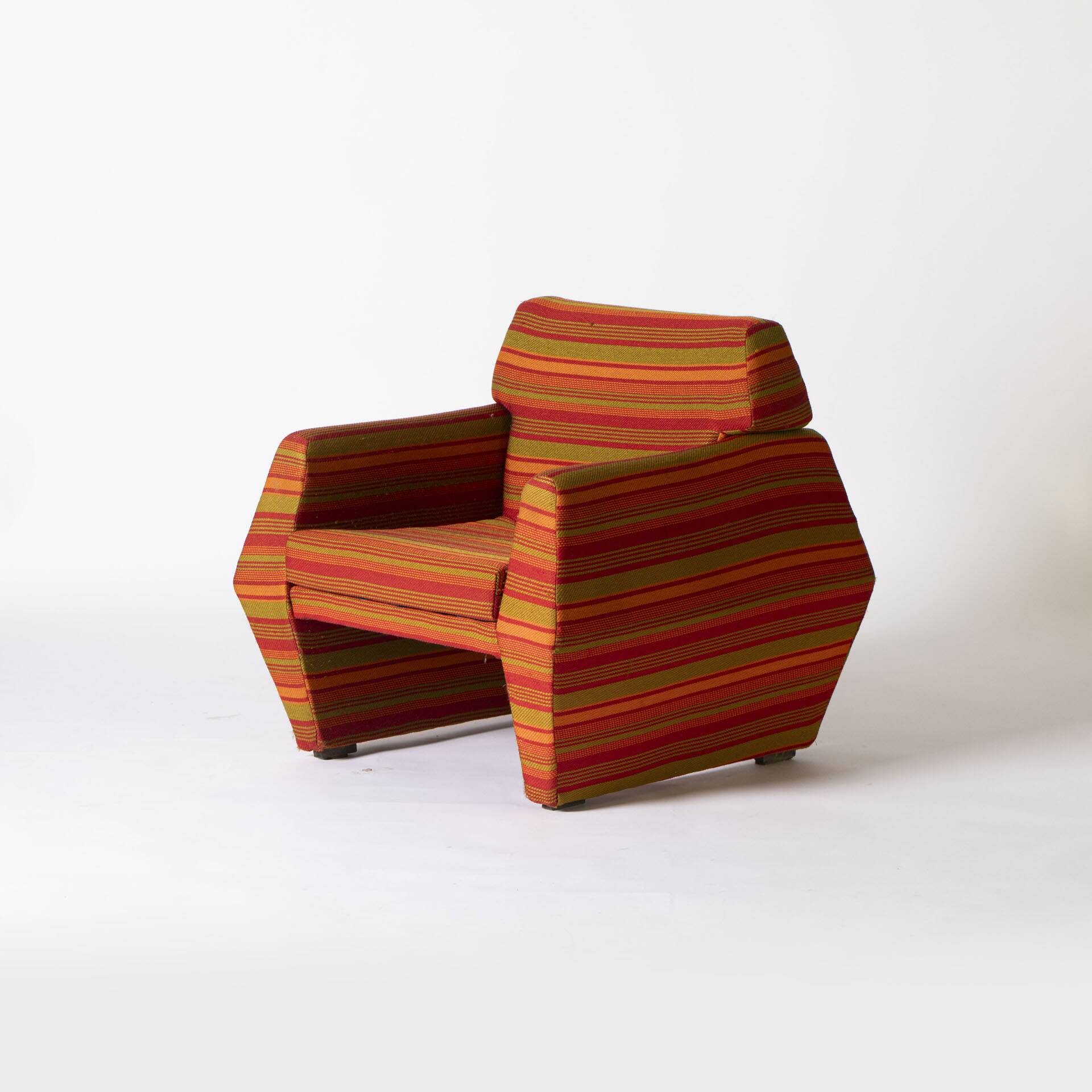 Set of 2 unique spaceage chairs produced by Olsztyńskie Fabryki Mebli, Poland, 1970s