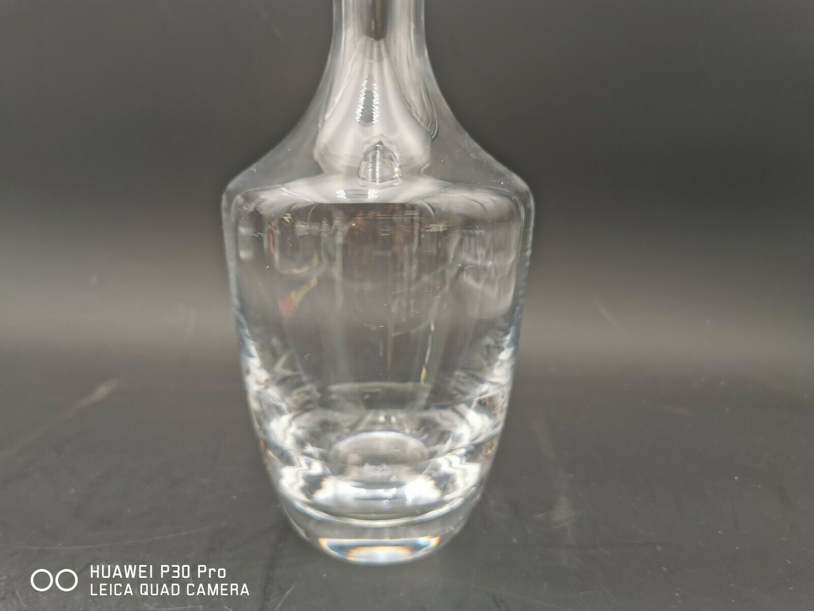 Sevres crystal carafe stamped