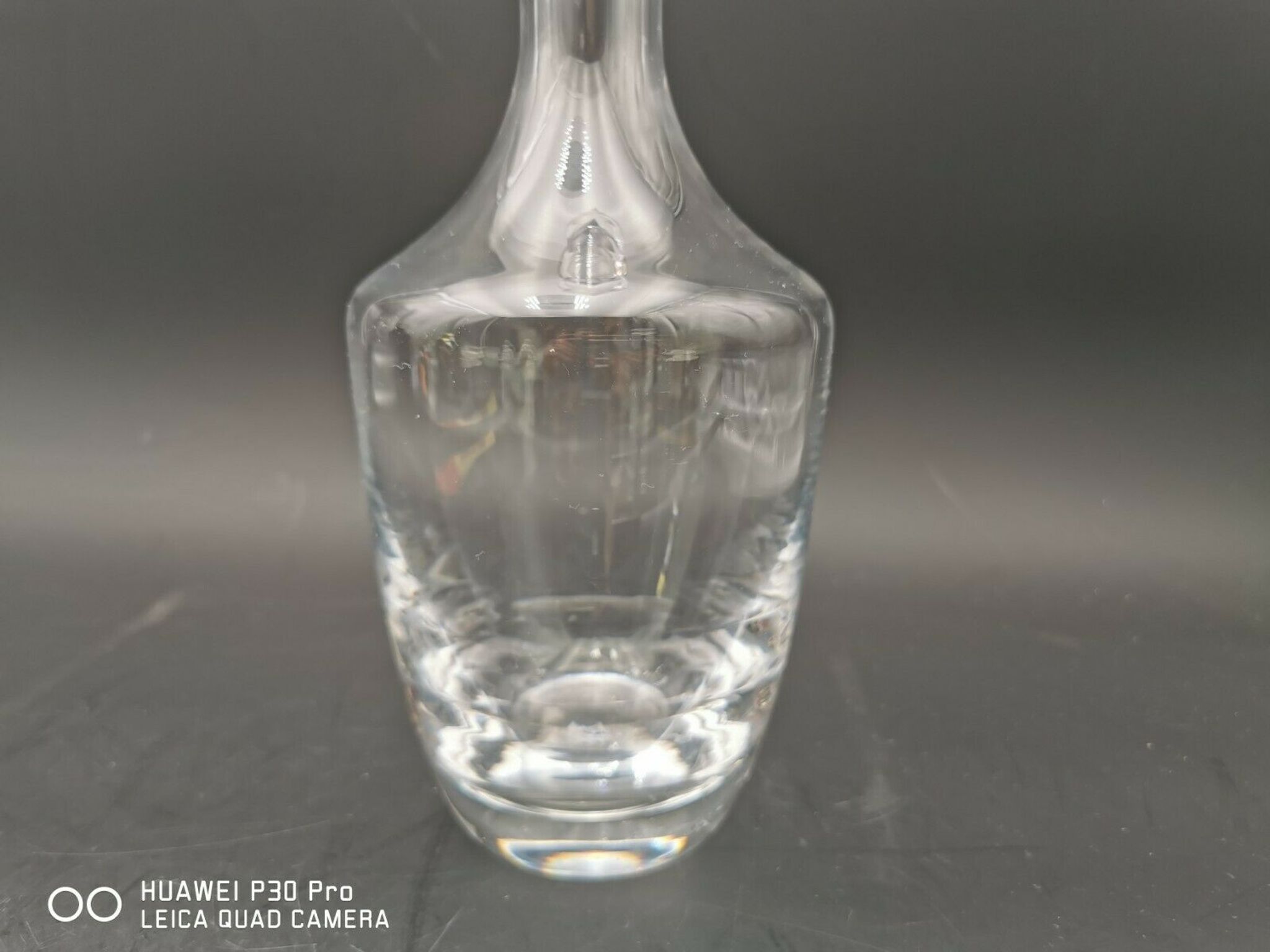 Sevres crystal carafe stamped