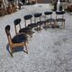 6 chaises, années 60