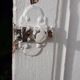 Small cupboard door 61.5x63.5cm old hardware