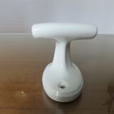 White porcelain hook Art Deco 30s 40s