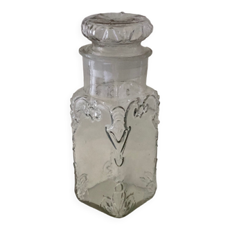 Jar with relief decoration